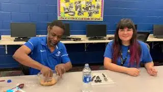 Time to make edible slime with Ms. Erika and Mr. Bud!