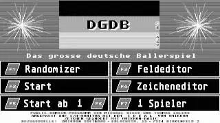 ATARI ST DGDB Das Grosse deutsche Ballerspiel PROBLEM PD BW FROM ATARI ST CD STC MILLENIUM BIG 50 CD