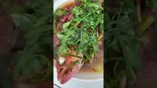 Chinese Style Steamed Fish for Lunar New Year #Shorts