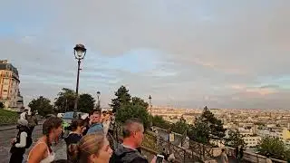 Basilique du Sacré-Cœur de Montmartre, Basilica in Paris, France.