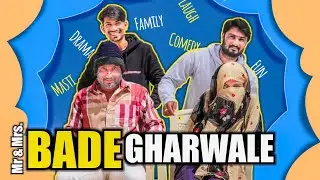 MR. & MRS. BADE GHARWALE | Funny Family Drama | DCV