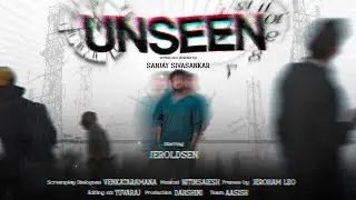 unSEEN | Tamil short film | Motion Poster | Direction Sanjay | @DCcinemas3003 