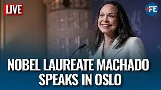 LIVE: Maria Corina Machado BREAKS SILENCE In Oslo After Nobel Win | Oslo Press Conference