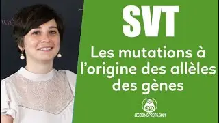 Les mutations à l'origine des allèles des gènes - SVT - Collège - Les Bons Profs