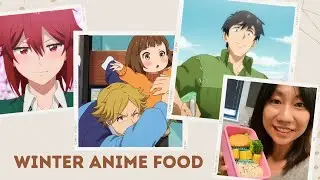 Eating food from winter 2023 anime for a day | Cooking anime food