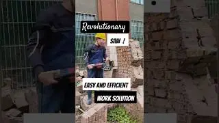 Super Power Wall Saw! Cut Through Bricks in Seconds!