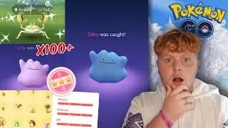*HUNDO & SHINY* Ditto Shiny Hunt Adament Time Event Pok&eacute;mon Go!