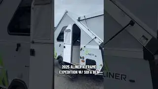 NEW! Aliner A-Frame Campers For Sale in Newaygo, Grand Rapids, Rockford, MI Expedition Sofa #shorts