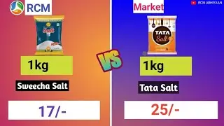 RCM vs Market products rate comparison|RCM Products price ComparisonVideo#rcmbusiness