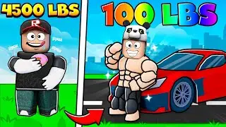 ROBLOX'ta ZAYIFLADIK ve KASLANARAK G&uuml;&ccedil;lendik 💪🏼😂 (Roblox 24 Days to lose weight)