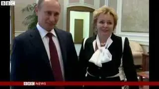BBC News   Russia #039;s Vladimir Putin and wife Lyudmila divorce mp4