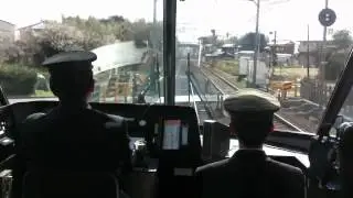 名阪甲特急（アーバンライナーplus）運転士交代（中川短絡線）