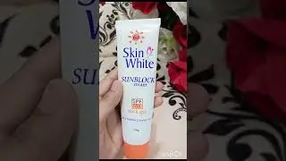 skin white sunblock review | skin white sunblock SPF 60 UVA & UAB