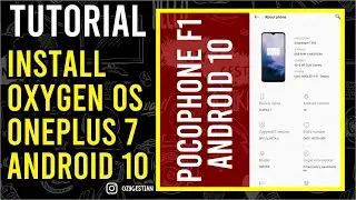 Android 10 ON POCOPHONE F1 | Install Oxygen Os | OnePlus 7 Port