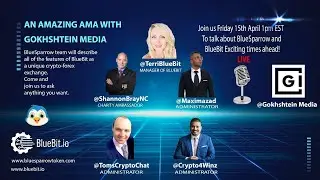 BlueSparrow Token - BlueBit.IO AMA with Gokhshtein Media #2
