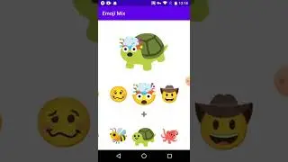 Emoji Mix: Combine two emojis into one and share them with your friends