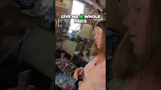 SHE SOLD HER FRIENDS STUFF BEHIND HER BACK!! #flipping #garagesales #yardsales #shorts #reels