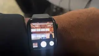Using the Apple Watch Camera Remote capture gig footage.