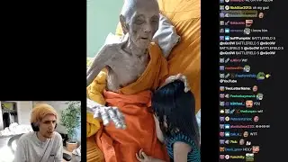 xQc reacts to a real 109 years old Buddhist Monk