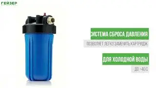 Корпус магистрального фильтра Гейзер 10BB