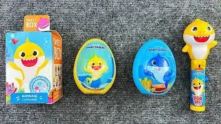my favorite ASMR Candy💙💛Egg Surprise Lollipop Chocolates & Toys Unpacking | Paw Patrol | Baby Shark