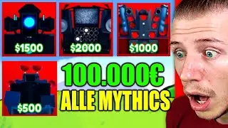 Ich ZAHLE 100.000€ Für ALLE *NEUEN* MYTHICS in Toilet Tower Defense