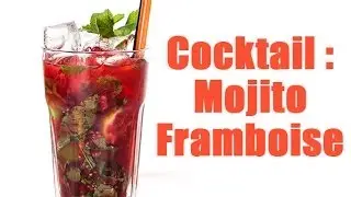 Réaliser un mojito framboise en 3 minutes