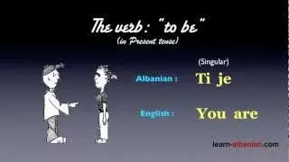The verb TO BE in Albanian / Learn Albanian Grammar