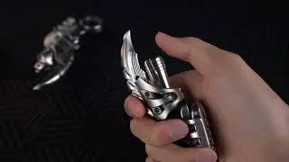 The titanium claw flick - where pure metal resonance meets ultimate ASMR.#edc #mightyedc #hottoys 