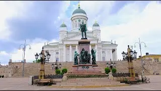 4K Ambient Vlog in Helsinki Finland - ASMR - Vlog 01 - Week 23 Monday