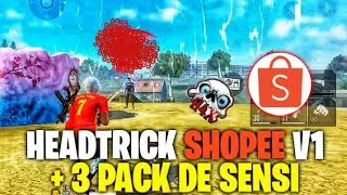 PAINEL HEADTRICK SHOPE V1 😈🔥 + 3 PACKS DE SENSIBILIDADE ATUALIZADO PARA ANDROID & IOS + EMULADOR!!