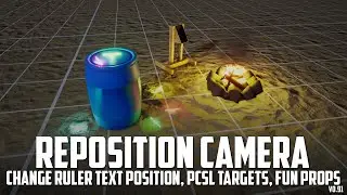 Practisim Designer Update 91- PCSL Changeable Targets, Reposition Camera, Change Ruler Text Position