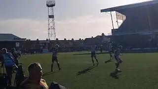 Mariners & MK in entertaining stalemate at a sunny Blundell Park.