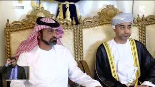 حاكما عجمان وأم القيوين يواصلان تقبل التعازي بوفاة الشيخة نيلا بنت راشد النعيمي