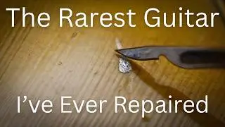 The Rarest Guitar I've Ever Repaired TAKU SAKASHTA LOTUS 16