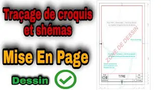 الحلقة 47: Traçage de cartouche sur format A4 mise en page