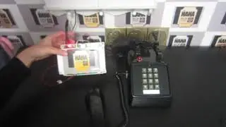 Escape room prop customized: Vintage phone prop
