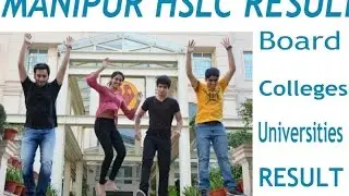 MANIPUR HSLC RESULT 2017 || Manipur University Exam Result 2017