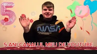 A împlinit 5 ani canalul meu de YouTube! Andrei Butunoi RO! 