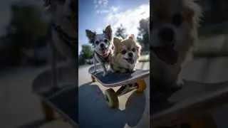 funny dog's race 🏆  #dogs #funny #viralvideo
