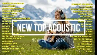 Top Acoustic Chill Vibes 💞 Emotional English Acoustic Songs for Peaceful Nights