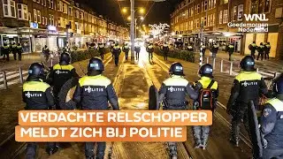 Eerste verdachte Rotterdamse rellen meldt zich na vrijgeven beelden: 'Mensen moeten zich schamen'