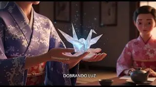 Dobrando Sonhos em Realidade 🦢 ASMR de Origami Mais Relaxante e M&aacute;gico | 4K