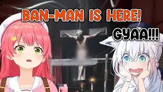 Miko and Fubuki playing around with BAN-MAN ends up with having to private the archive
