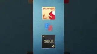 Dimensity 9300+ vs SD 8 Gen 3 #techype #gamingprocessor