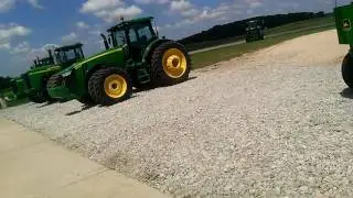 JD dealer tour and look at a tractor