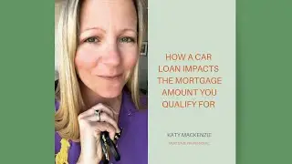 How A Car Loan Impacts The Mortgage Amount You Qualify For #shorts