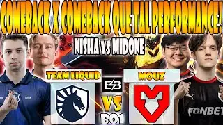 TEAM LIQUID vs MOUZ [BO1] NISHA, ACE, MICKE vs CRYSTALLIS, MIDONE, SELERI- BLAST SLAM 4- DOTA 2- ESB