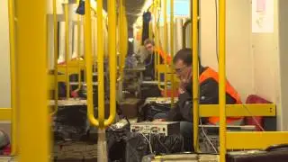 II Linia Metra - Pr&oacute;by Obciążeniowe