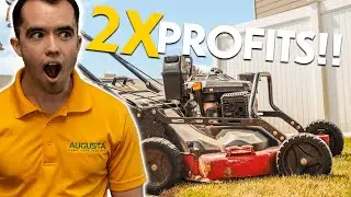 How to Raise Your Mowing Prices in the Middle of the Year | DOUBLE PROFITS! | Lawn Care Business